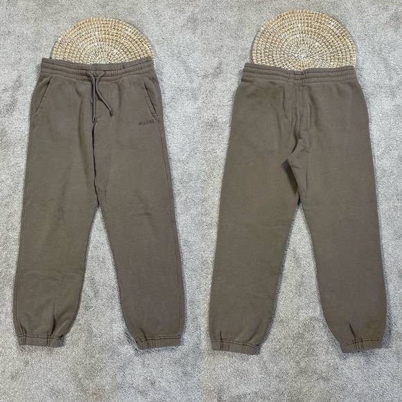 Hollister Other - Hollister Men’s Relaxed Logo Jogger Fleece Sweatpants Pull On in Mocha Size S
